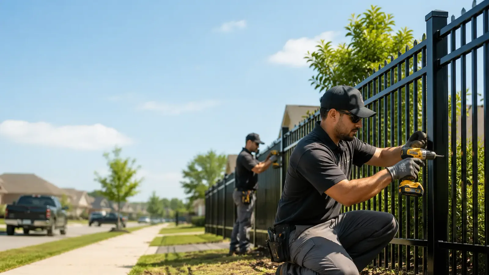 Metal Fence Installation in Englewood, OH